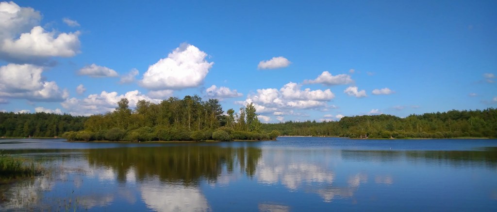 The "Canada Lake" in Drenthe, Netherlands.